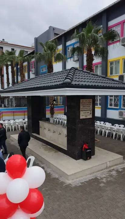 Döşemealtı'nda Muhtardan Yeniköy İlköğretim Okulu’na Arıtmalı Çeşme 3